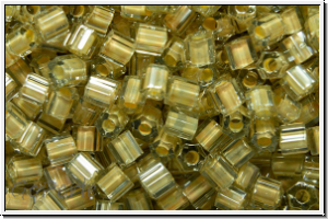 TH-11-0369, TOHO Hexagon, 11/0, crystal, trans., beige-ld., 10g
