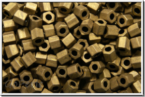 TH-11-0702, TOHO Hexagon, 11/0, copper, dk., met., matte, 10g