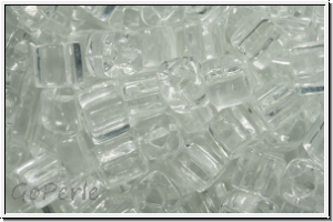 TC-03-0001, TOHO Cubes, 3mm, crystal, trans., 10g