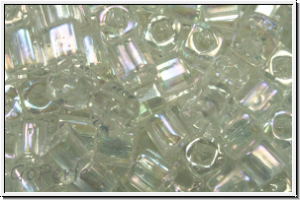 TC-03-0161, TOHO Cubes, 3mm, crystal, trans., AB, 10g