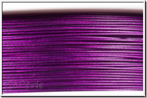 Schmuckdraht, 0,38 mm, 7 Str�nge, nylonumm., amethyst, Preis/m