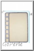 F�delmatte mit F�chern, ca. 35x27,5cm, 1 Stk.