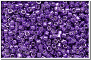 DB0430, MIYUKI Delica, 11/0, purple, galv., met., 5g