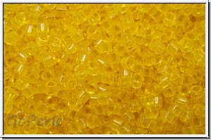DB0710, MIYUKI Delica, 11/0, yellow, trans., 5g