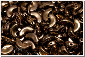 ARCOS� PAR PUCA�, 10x5mm, bronze, dk., met., 25 Stk.