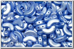ARCOS� PAR PUCA�, 10x5mm, white, alabaster, lt. sapphire pastel, 25 Stk.