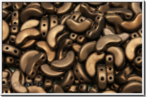 ARCOS� PAR PUCA�, 10x5mm, brown, met., antique, 25 Stk.