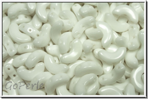 ARCOS� PAR PUCA�, 10x5mm, white, op., 25 Stk.