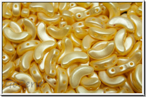 ARCOS� PAR PUCA�, 10x5mm, white, alabaster, cream pastel, 25 Stk.