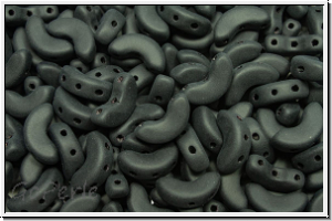 ARCOS� PAR PUCA�, 10x5mm, black, op., matte, 25 Stk.