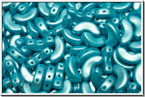 ARCOS� PAR PUCA�, 10x5mm, white, alabaster, turquoise pastel, 25 Stk.