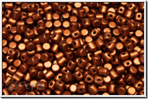 MINOS� PAR PUCA�, 3x2,5mm, copper, dk., met., satin, 50 Stk.