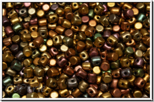 MINOS� PAR PUCA�, 3x2,5mm, bronze, met., AB, satin, 50 Stk.