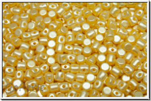 MINOS� PAR PUCA�, 3x2,5mm, white, alabster, cream pastel, 50 Stk.