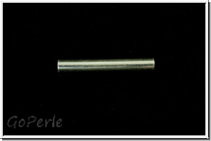 Silberperle "R�hrchen, gerade", 15x2mm, silberfb., 925er Silber, 1 Stk.