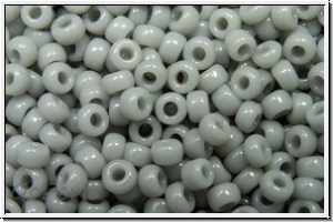 RR-11-0498, MIYUKI Rocailles, 11/0, grey, cement, op., 10g