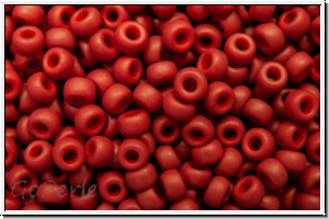 RR-11-2040, MIYUKI Rocailles, 11/0, maroon (dyed), dk., op., matte, 10g