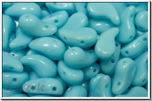 ZoliDuo�-Beads, 5x8mm, right, blue, baby, op., 25 Stk.