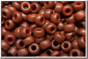 R-08-2006, TOHO Rocailles, 08/0, coffee bean, ancient, op., 10g