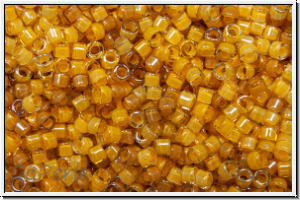 DB2061, MIYUKI Delica, 11/0, MIX-01 "corncobs, luminous", 5g