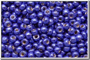 RR-11-5117, MIYUKI Rocailles, 11/0, blue, mermaid, galv., duracoat, 5 g