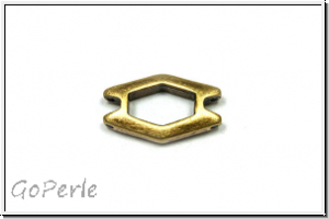 Verbinder "ALADO", CYMBAL, 15,7x9,4mm, antikmessingfb., Metall, 1 Stk.