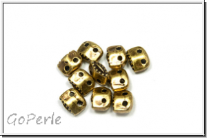 Bead substitutes "VARIDI", CYMBAL, 2,7x5,5mm, antikmessingfb., Metall, 10 Stk.