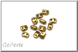 Bead substitutes "VITALI", CYMBAL, 2,7x5,5mm, antikmessingfb., Metall, 12 Stk.