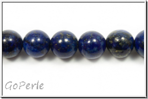 Lapis Lazuli, round, 8mm, 1 Strang