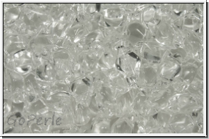 GemDUO, 5x8mm, crystal, trans., 25 Stk.