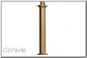 Anh�nger "S�ule", CENTERLINE, 45x9,8mm, goldfb., Edelstahl, 1 Stk.