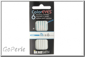 COLOREYES Perlennadel, Nr. 11, K�rtchen mit 6 Nadeln