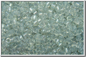 DB1677, MIYUKI Delica, 11/0, grey, pale, trans., pearlized, 5g