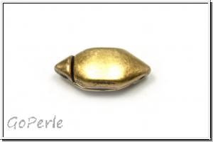 Magnetverschluss "RALAKI", CYMBAL, 6,9x14,8mm, antikmessingfb., Metall, 1 Stk.