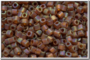TCS-15-0177f, TOHO Cubes, 1,5mm, topaz, sm., trans., matte, AB, 5g