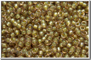 RR-15-1837, MIYUKI Rocailles, 15/0, amethyst, sm., trans., spkl. taupe-ld., 5g