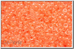 RR-15-1122, MIYUKI Rocailles, 15/0, crystal, trans., luminous flamingo-ld., 5g