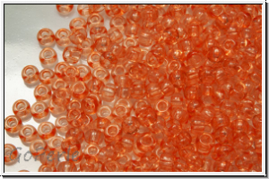 PR-11-01184, PRECIOSA Rocailles, 11/0, crystal, trans., solgel papaya-2, 20g
