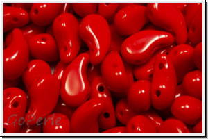 ZoliDuo�-Beads, 5x8mm, right, red, op., 25 Stk.