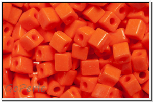 SB-03-0406, MIYUKI Squares, 3mm, orange, op., 10g