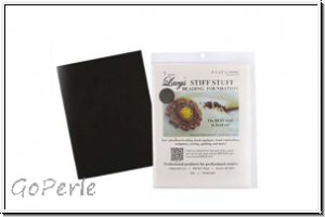 Lacy�s Stiff Stuff, 10,8 x 14 cm, (4,25 x 5,5 inch), black, 1 Stk.
