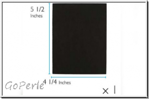 Lacy�s Stiff Stuff, 10,8 x 14 cm, (4,25 x 5,5 inch), black, 1 Stk.