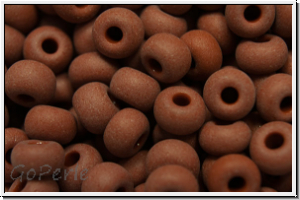 b�hm. Rocailles, 06/0, terracotta, op., matte, 10g