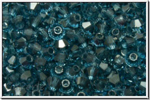 Preciosa� Bicone, 3mm, montana, trans., 50 Stk.