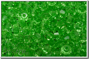 Preciosa� Bicone, 3mm, peridot, trans., 50 Stk.