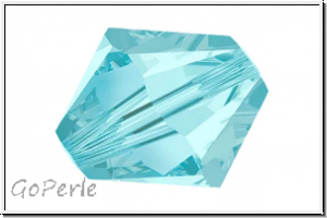 Preciosa� Bicone, 3mm, aqua bohemica, trans., 50 Stk.