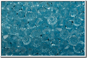 Preciosa� Bicone, 3mm, aqua bohemica, trans., 50 Stk.