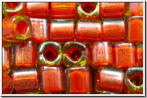 TC-04-0303, TOHO Cubes, 4mm, jonquil, trans., hyacinth-ld., 10g