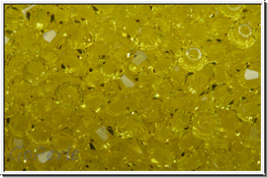 Preciosa� Bicone, 3mm, citrine, trans., 50 Stk.
