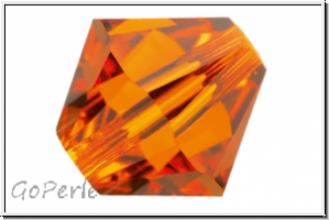 Preciosa� Bicone, 3mm, sun, trans., 50 Stk.
